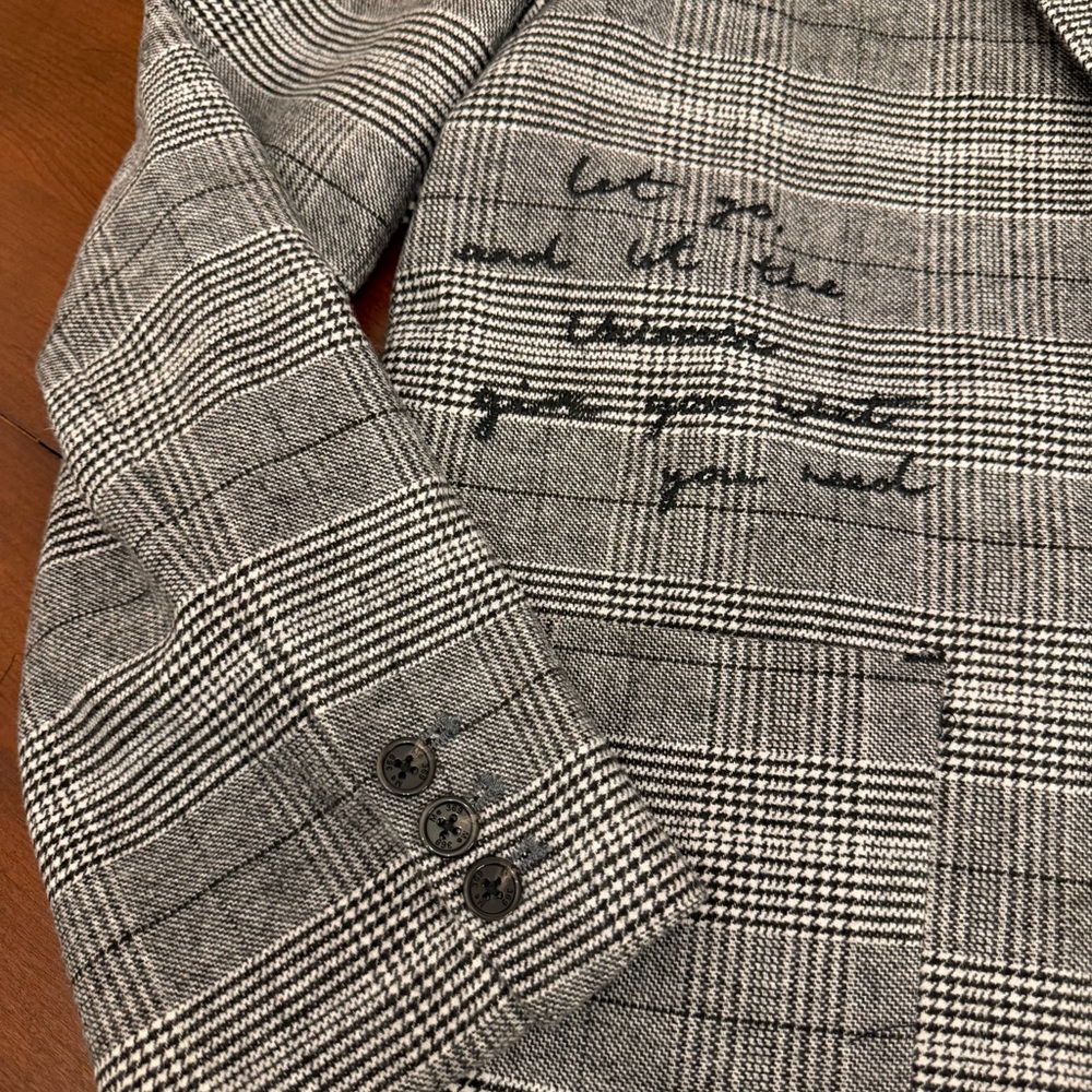 Me369 Embroidered Blazer Size M - Picture 2 of 7